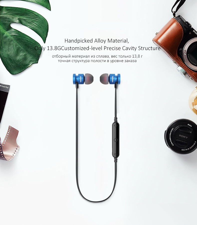 Ipipoo IL93BL Wireless Bluetooth 4.2 Sport Earphone Earbuds Stereo Headset with Mic Hands Free 67