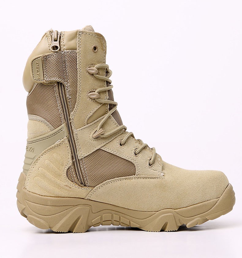 Army Men Commando Combat Desert Outdoor Hiking Boots Landing Tactical Military Shoes 19