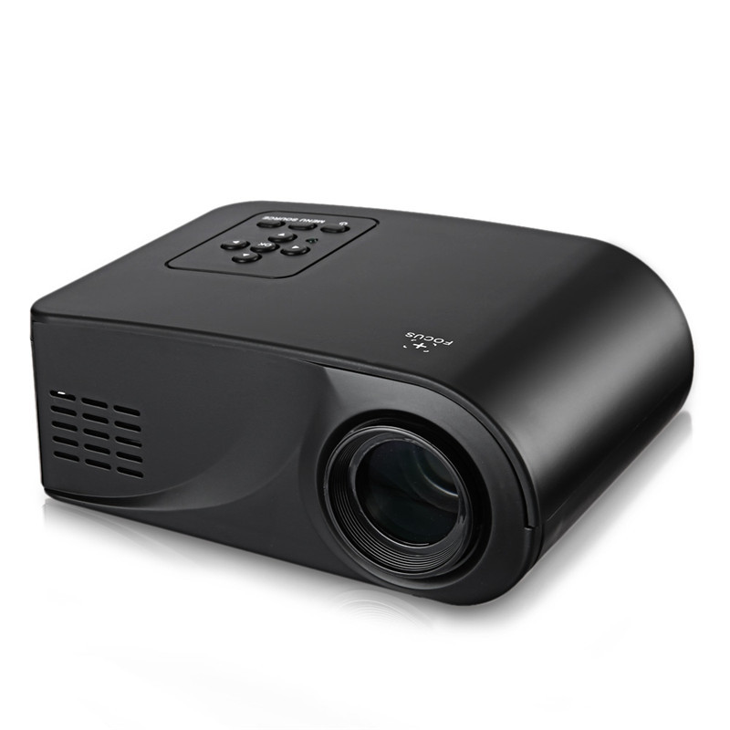 

X6 Mini Portable 480 x 320 Pixels 80LMS LCD Projector Home Cinema With HDMI / USB / AV / VGA / SD Interface Home Theater