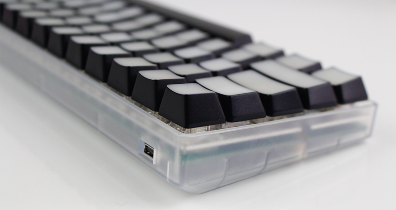 DIY 60% Mechanical Keyboard Case Universal Customized Plastic Shell Base for GH60 Poker2 7
