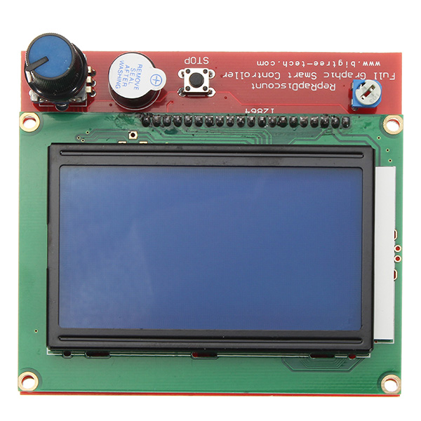 Intelligent Digital LCD 12864 Display 3D Printer Controller For RAMPS 1.4 Reprap 9