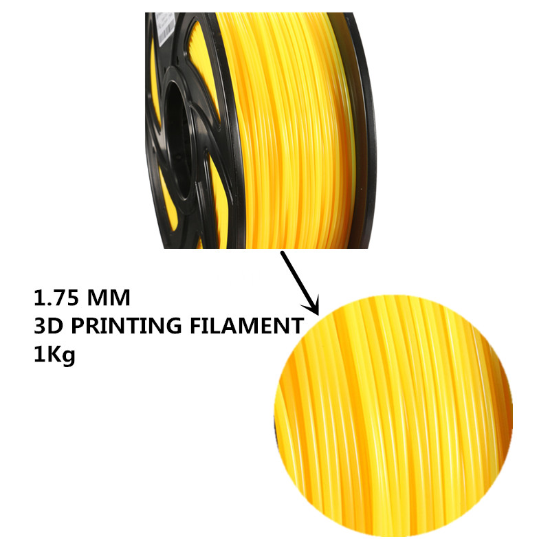 1.75mm 1KG PLA Transparent Red/Blue/Green/Yellow Filament For 3D Printer RepRap 18