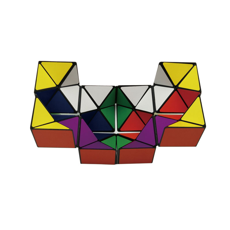

Plastic Colorful Cube Anxiety Stress Relief Fidget Focus Adults Kids Attention Therapy Toys