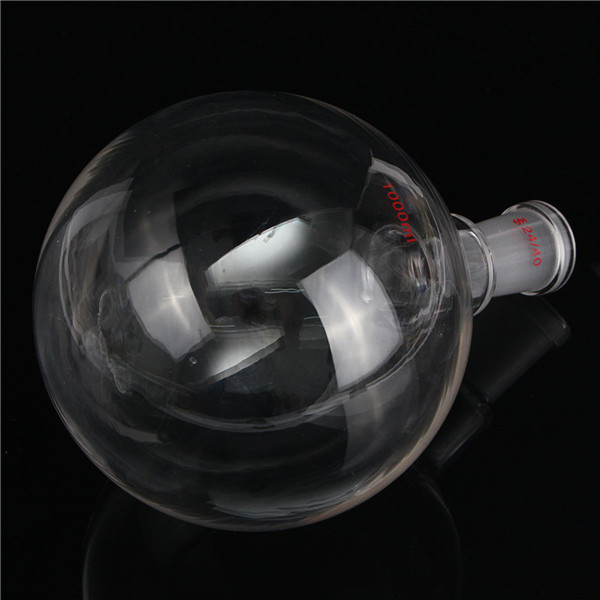 24/40 Joint 1000mL Round Bottom Flask Laboratory Glassware 9