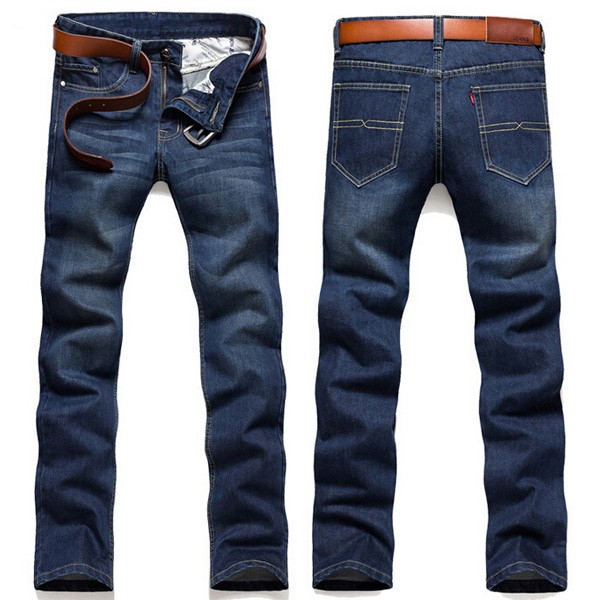Mens Plus Size Fashion Casual Spring Jeans