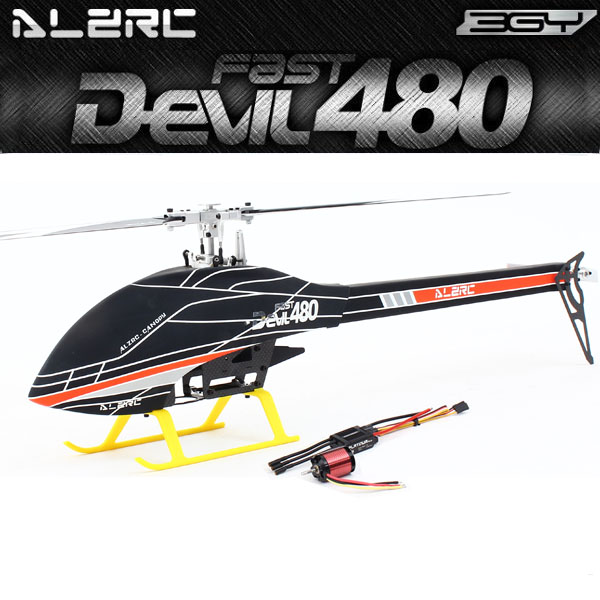 ALZRC Devil 480 FAST SDC/DFC RC Helicopter Standard Combo