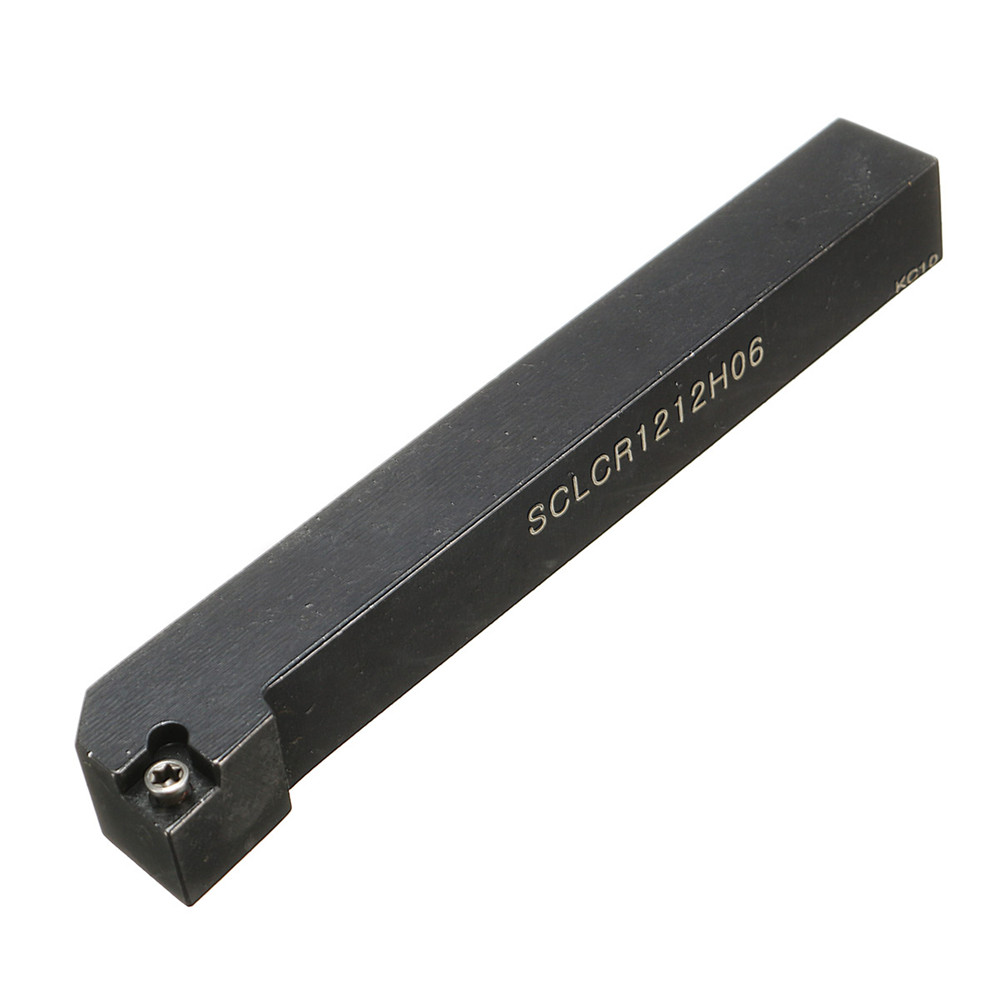 7pcs 12mm Shank Lathe Boring Bar Turning Tool Holder Set With Carbide Inserts 19