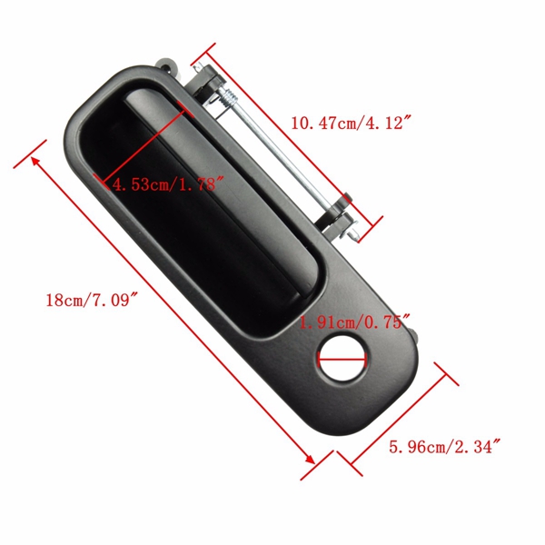 Rear Tailgate Boot Luggage Door Lock Handle for Volkswagen VW Golf MK4 Polo MK3