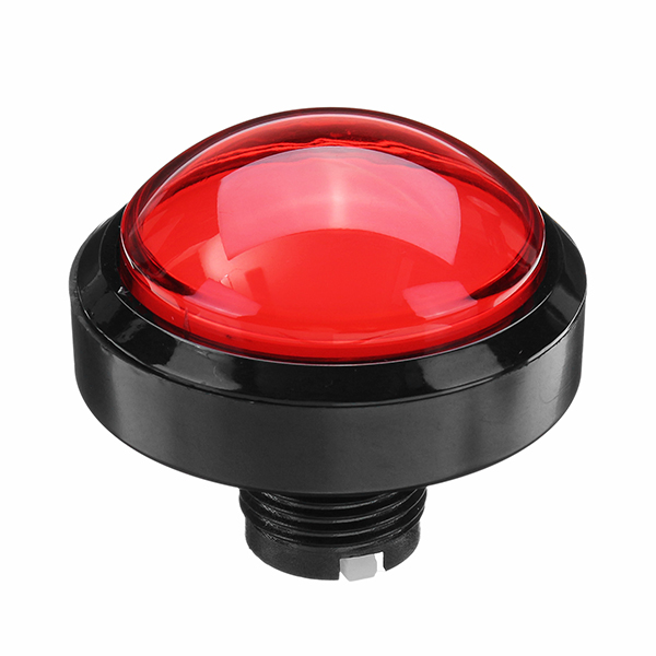60MM 6CM Red Blue Yellow Green White Push LED Button for Arcade Game Console Controller DIY 50