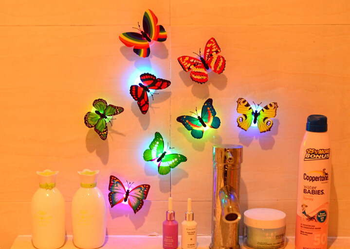 Colors Changing LED Butterfly Night Light