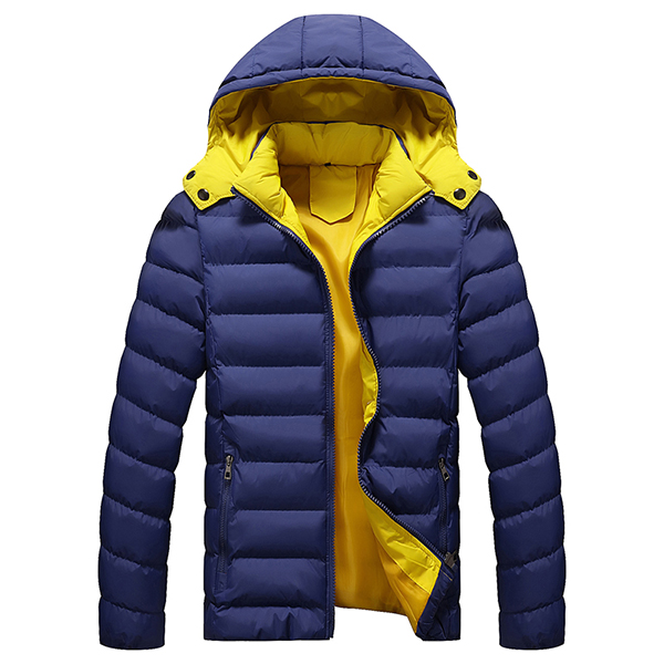 Men's Plus Size M-4XL Winter Jacket 4 Colors 