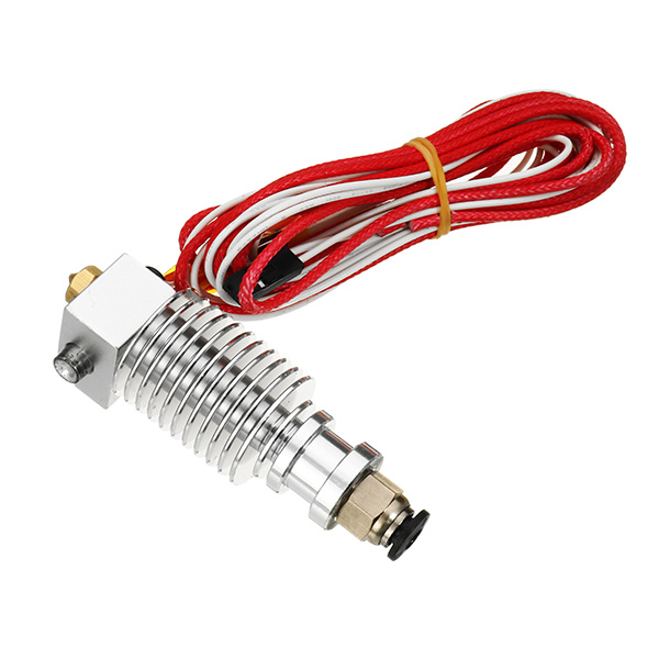 V6 J-head Extruder 1.75mm Volcano Block Long Distance Nozzle Kits With Cooling Fan For 3D Printer 15