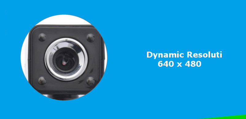 A862 360º Rotating HD 12.0M Pixels 4 LED lights Webcams for Laptop PC 14