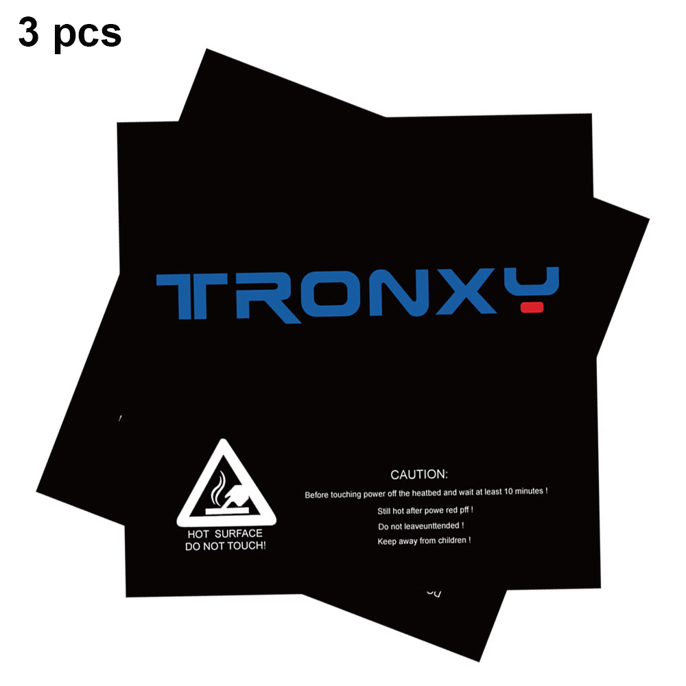 3PCS TRONXY® 330*330mm Scrub Surface Hot Bed Sticker For 3D Printer 7