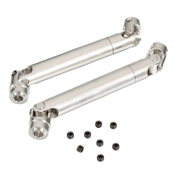 2PCS Speed Steel Center Drive Shaft 100-140mm For Axial SCX10 1:10 RC Car Crawler - Photo: 1