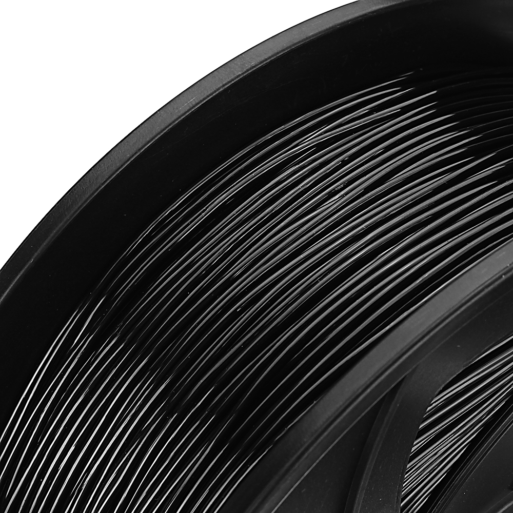 Creality 3D® 1.75mm 1KG/roll Black Color TPU Flexible Filament For 3D Printer/3D Pen/Reprap/Makerbot 13