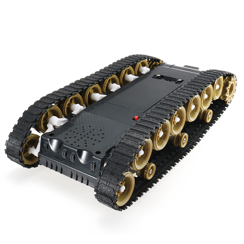 3V-9V DIY Shock Absorbed Smart Robot Tank Chassis Crawler Car Kit With 260 Motor For Arduino SCM 13