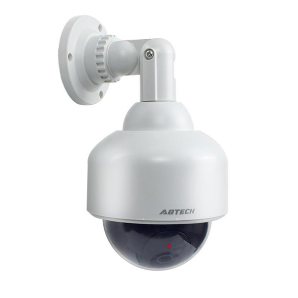 Waterproof Dummy Dome PTZ Fake Camera Surveillance Security CCTV Blinking Red LED Light Monitor 7