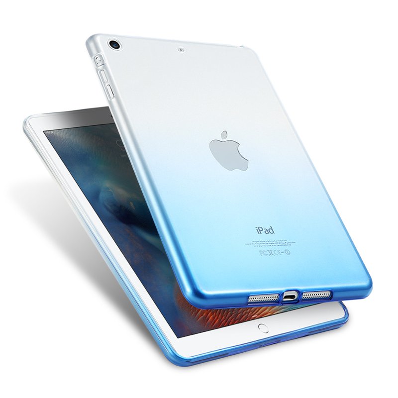Gradient Color Transparent Soft TPU Case For iPad Air/Air 2 10