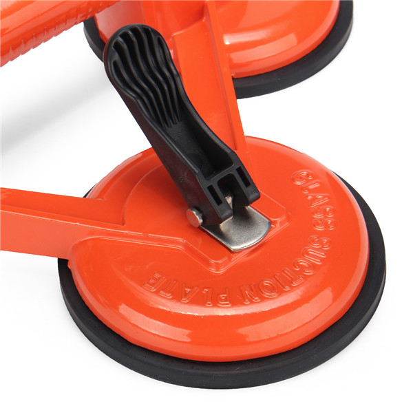 145kg Heavy Duty 3 Suction Cup Triple Pad Sucker Plate Glass Lifter Carrier Tool