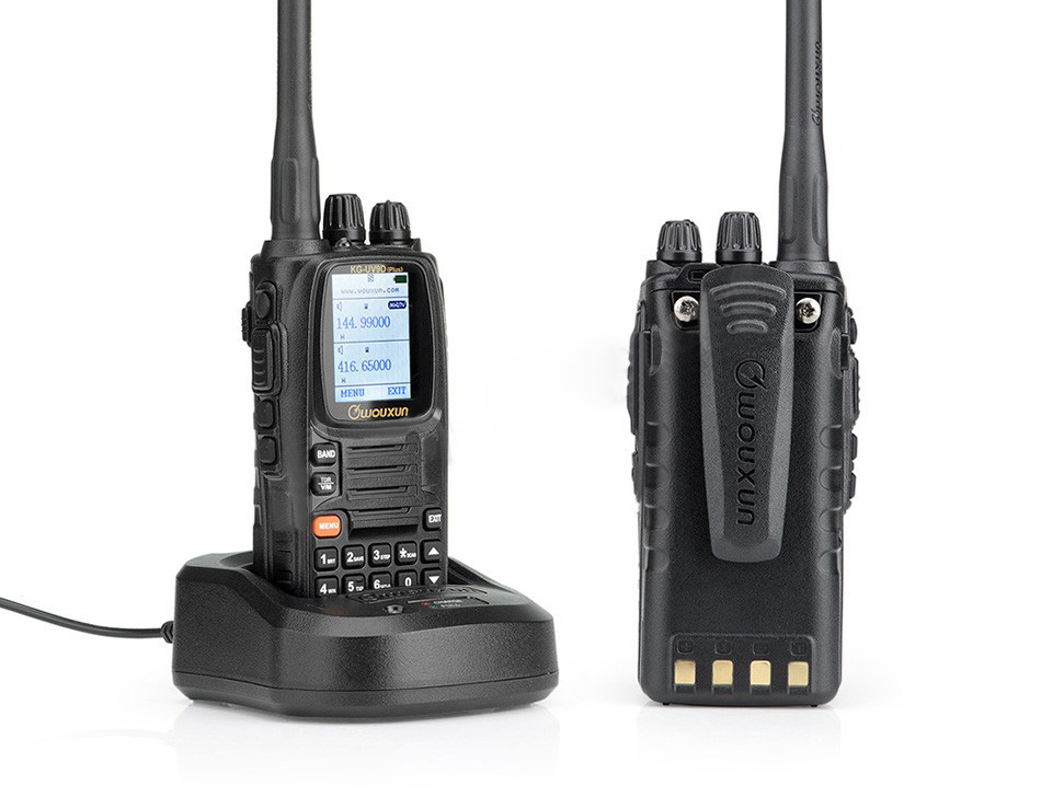 Wouxun KG-UV9D Plus Dual Band Transmission Cross Band Repeater Air Band Walkie Talkie Two-way Radio 16