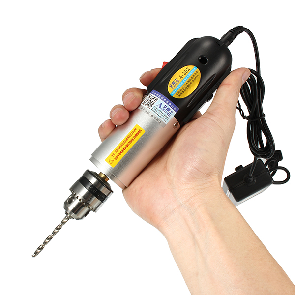 220V 72W Micro Electric Hand Drill Adjustable Variable Speed Electric Drill