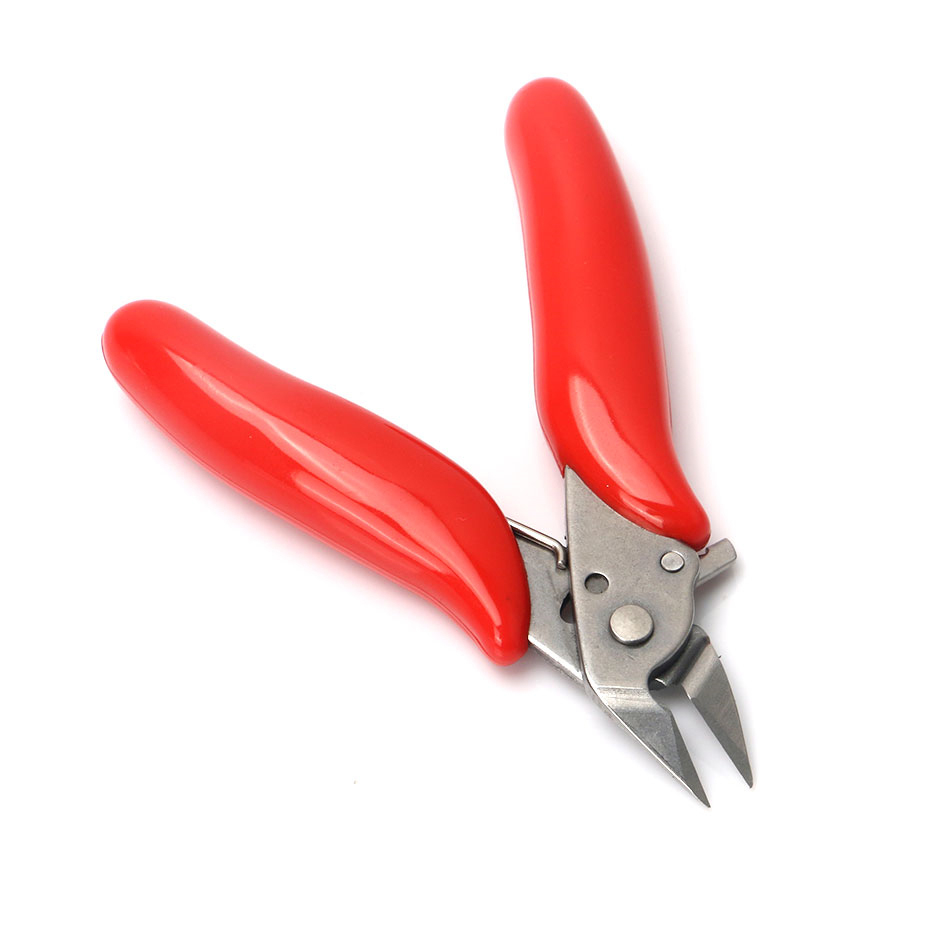DANIU 3.5inch Diagonal Cutting Pliers Wire Cable Side Flush Cutter Pliers with Lock Hand Tool 7