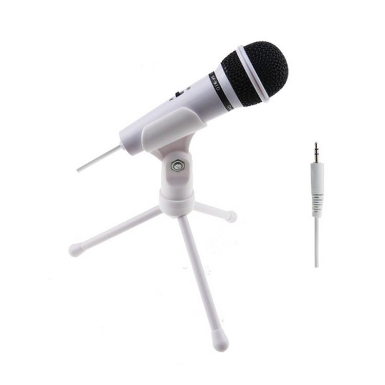3.5mm Condenser Microphone Mic Recording Stand For PC Laptop Desktop YY Skype 87