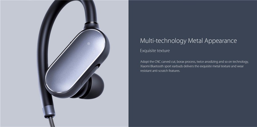 Original Xiaomi Sport In-ear Earhooks Wireless Bluetooth Headset Earphone With Mic