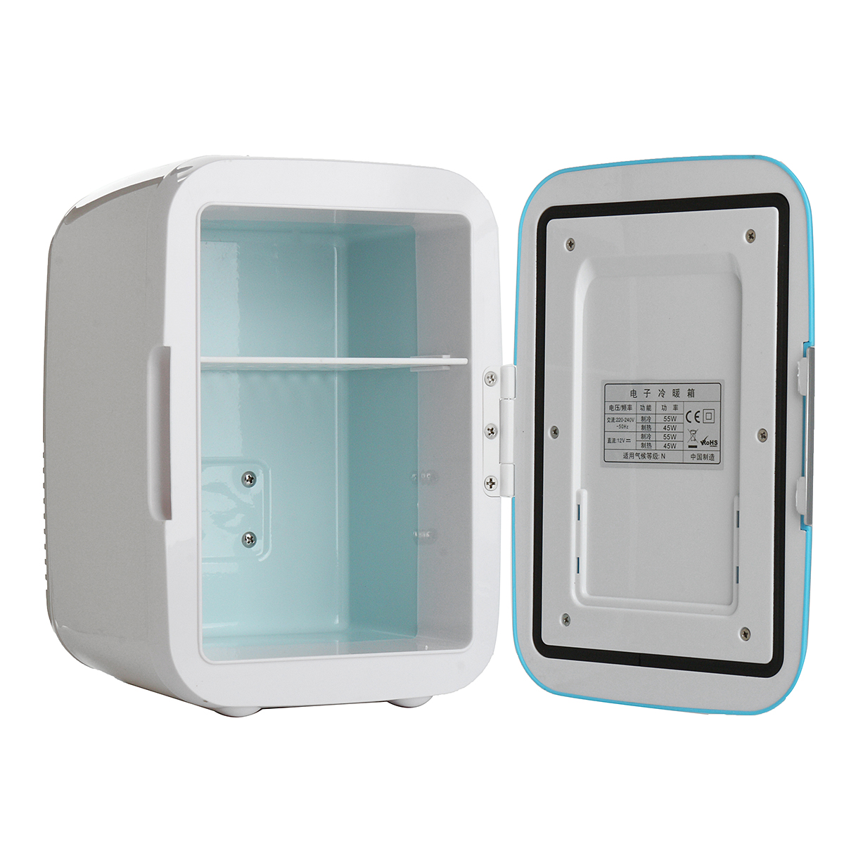 Mini 4L Portable Refrigerator Fridge Freezer Cooler Warmer Car Home Office 11