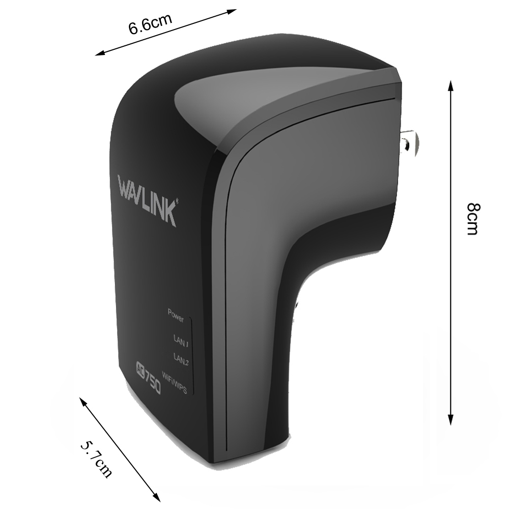 Wavlink 750Mbps Dual Band 3 in One Wifi Repeater Router Built-in Antenna UK/EU/US Plug 14