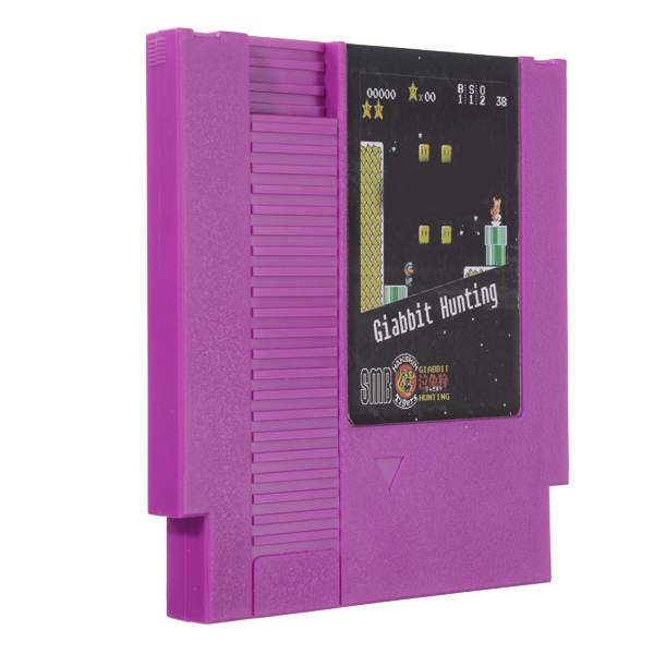Super Hanshin Tigers Giabbit Hunting 72 Pin 8 Bit Game Card Cartridge for NES Nintendo 8