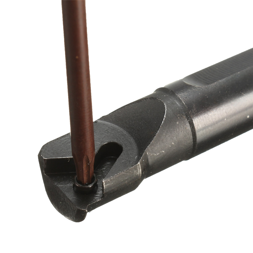 7pcs 12mm Shank Lathe Boring Bar Turning Tool Holder Set With Carbide Inserts 17