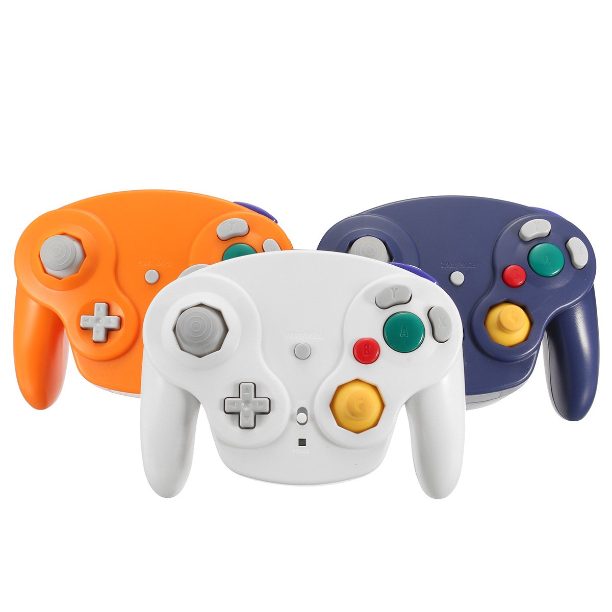 2.4Ghz Wireless Controller Game Gamepad For Nintendo Gamecube NGC Wii 9