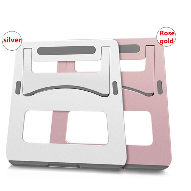 High Quality Portable Laptop Stand Aluminium Alloy For MacBook Tablet Holder With Cooling Function 5