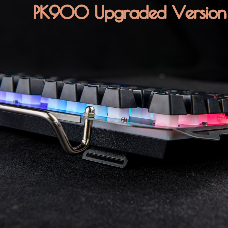 PK-900 104 Keys USB Wired Backlit Mechanical-Handfeel Gaming Keyboard 9