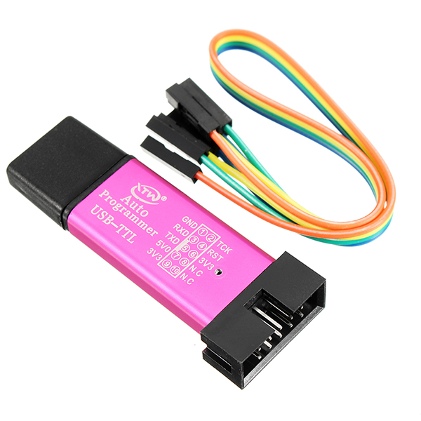 5V 3.3V SCM Burning Programmer Automatic STC Download Cable USB To TTL USB To Serial Port Baud Rate 115200 500MA Self-Recovery Fuse CH340 + SCM Contro 41