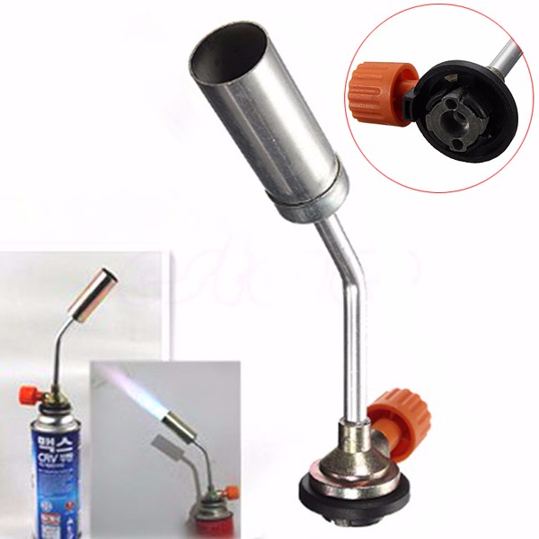 Gas Torch Flame Burner Gun Fire Lighter for Outdoor BBQ Camping Picnic