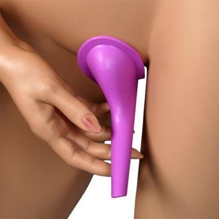 IPRee® Portable Outdoor Female Urinal Toilet Soft Silicone Travel Stand Up Pee Device Funnel 19