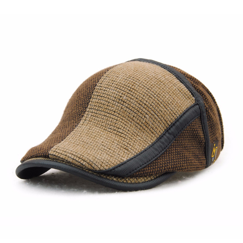 Unisex Knitted Beret Adjustable Hat