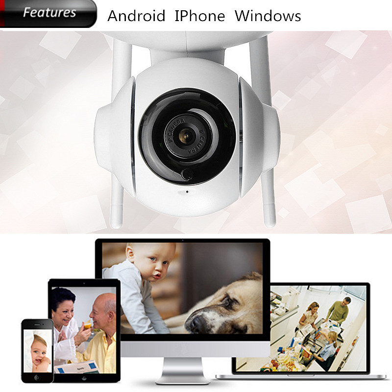 Wireless WiFi 720P HD Network CCTV HOME Security IP Camera 13