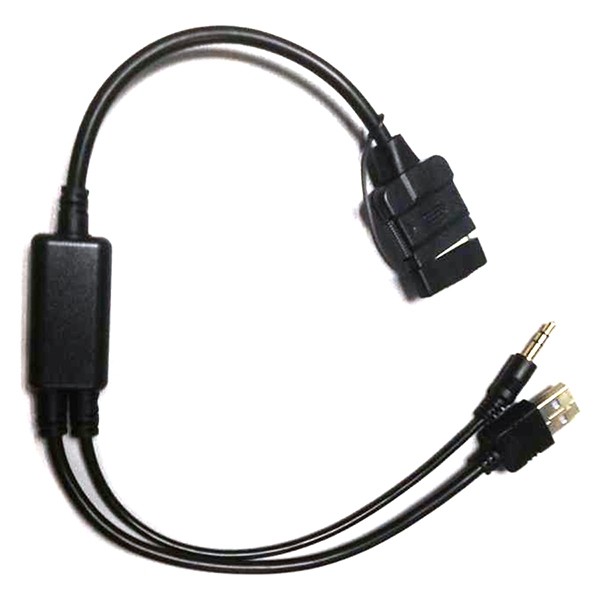 30Cm Car USB+AUX Audio Charging Cable for Ihone BMW E82 E87 E88 E90 E91