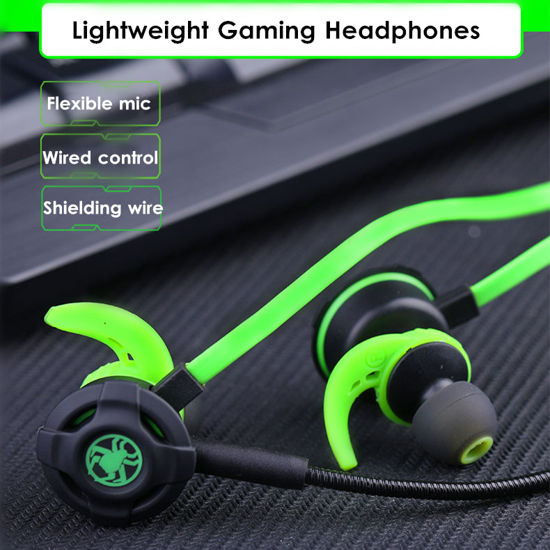 PLEXTONE G30 Gaming Earphone Noise Cancelling Wired Control Headphone with Mic for Phone Computer 8