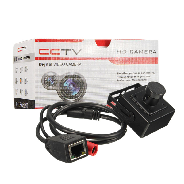 HD 720P 3.6mm Wired Mini CCTV IP Network Digital Video Camera CMOS Safty Hidden 9