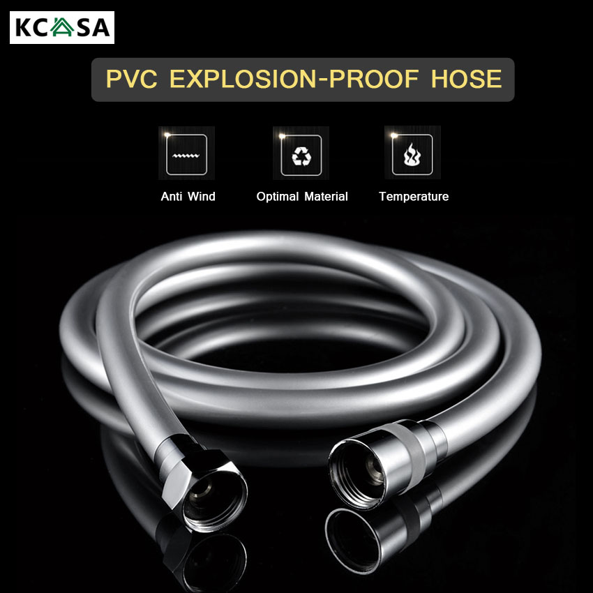 KCASA? 1.2m PVC Explosion-proof Bathroom Shower Hose
