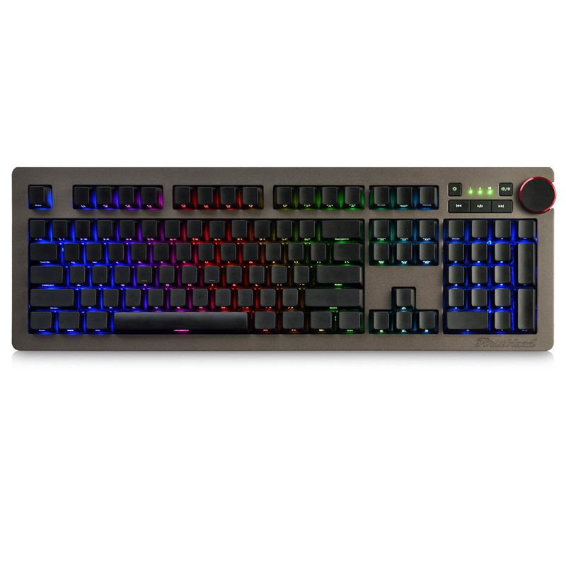 

Ajazz AK60 110 Keys Side Craved NKRO Blue Switch RGB Backlight Mechanical Gaming Keyboard