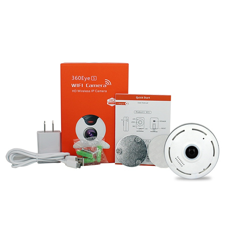 Mini 960P WiFi Panoramic Camera 360 Degree Fisheye IP Camera Home Security Surveillance CCTV Camera 16