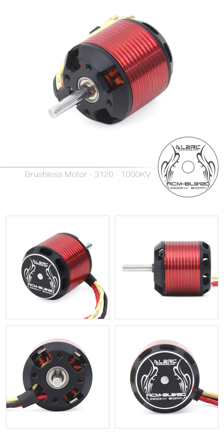 ALZRC Devil 380 FAST RC Helicopter Parts Upgraded Brushless Main Motor 1000KV - Photo: 1