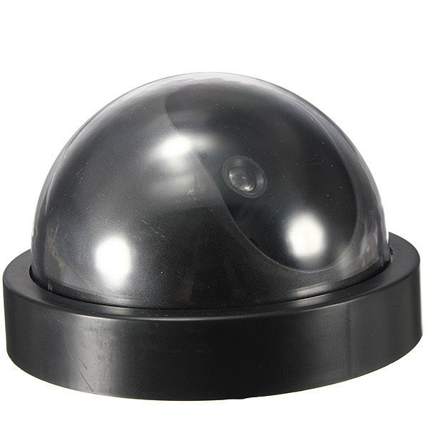 BQ-01 Dome Fake Outdoor Camera Dummy Simulation Security Surveillance Camera Red LED Blinking Light 14