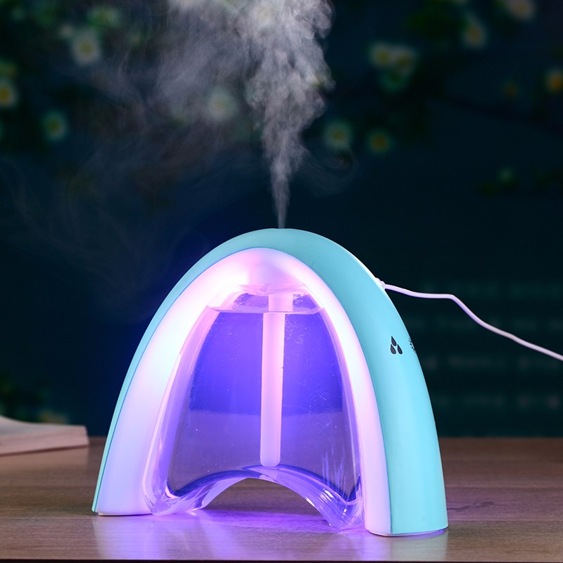 Mini Gift USB Humidifier With Message Board LED Light Ultrasonic DC5V 400ml Air Atomizer 6